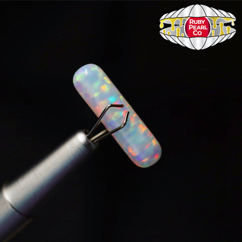 White Opal Terp Slurper Pillar *Fits 25mm Banger*